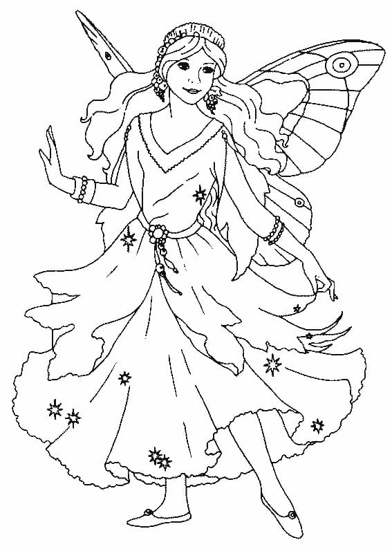 Fairy is Beautiful Coloring Game Fairy is Beautiful