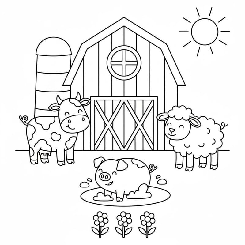 Farm Animal Easy
