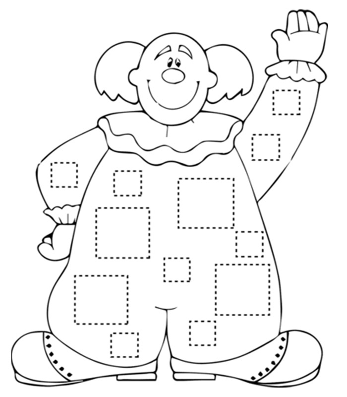 Fat Clown Coloring Game Fat Clown
