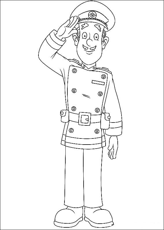 Fireman Sam Character