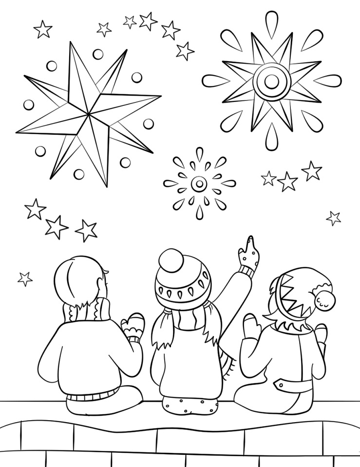 Firework Night Coloring Game Firework Night