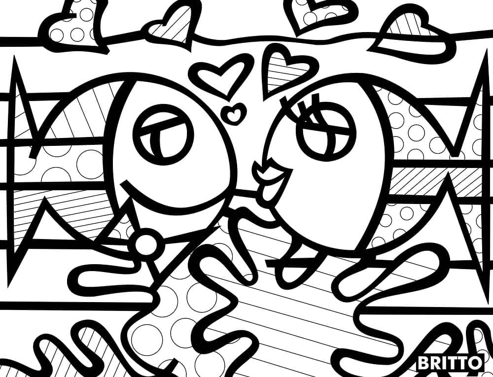 Fishes – Romero Britto