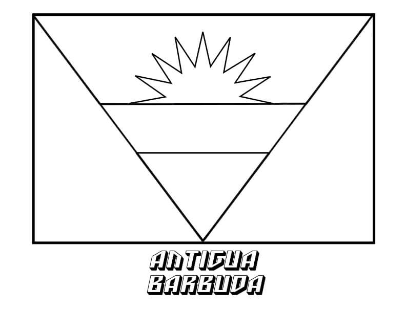 Flag of Antigua and Barbuda