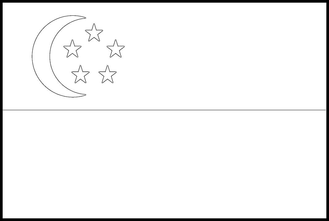 Flag of Singapore 1