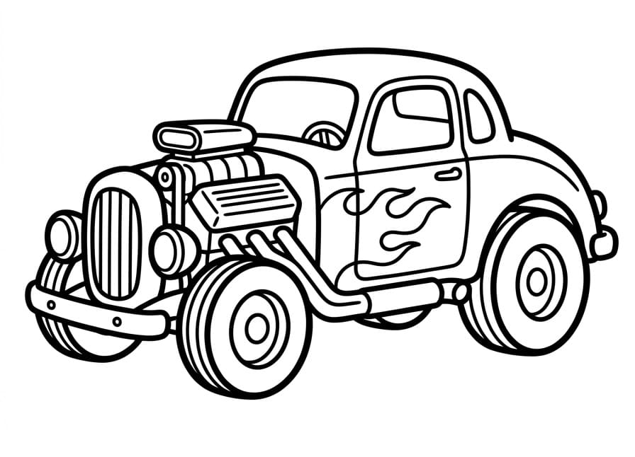 Flame Hot Rod