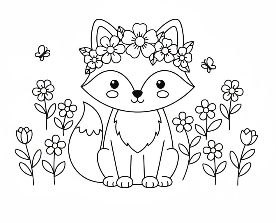 Flower Fox