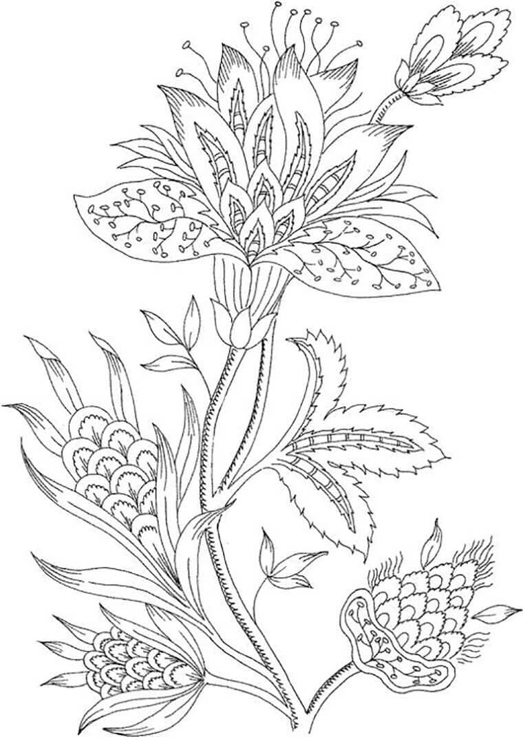 Flower Mindfulness 2 Coloring Game Flower Mindfulness 2