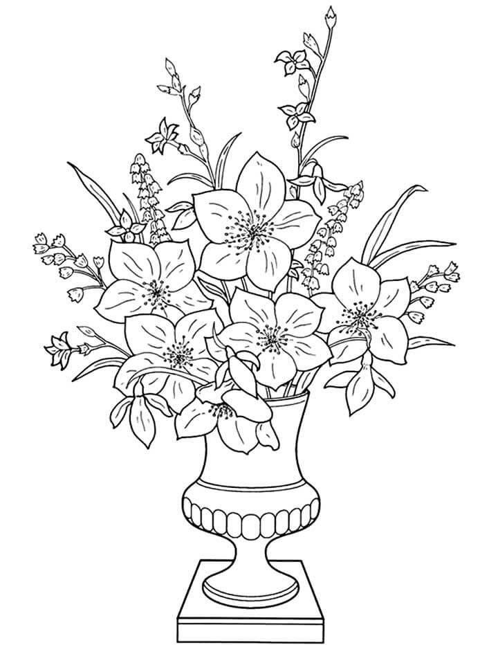 Flower Vase 2 Coloring Game Flower Vase 2