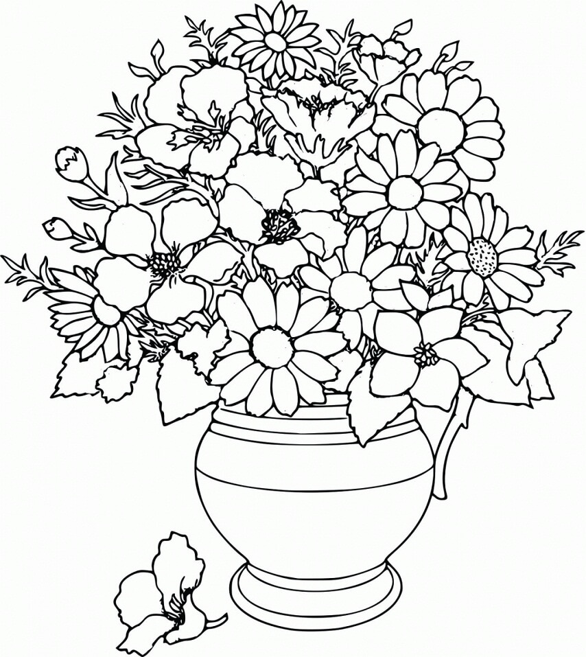 Flower Vase 3 Coloring Game Flower Vase 3