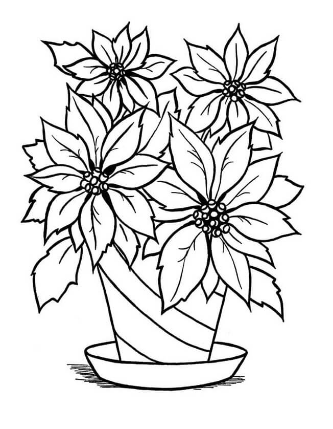 Flower Vase 4 Coloring Game Flower Vase 4
