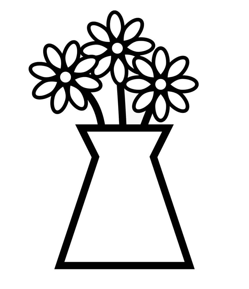 Flower Vase 5 Coloring Game Flower Vase 5