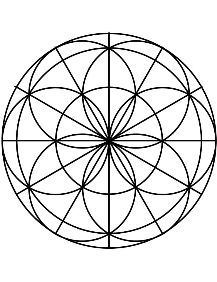 Flower of Life Mandala