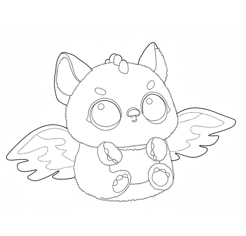 Fluffy Winged Hatchimal