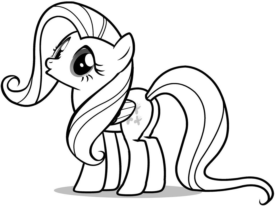 Fluttershy 3 Coloring Game Fluttershy 3