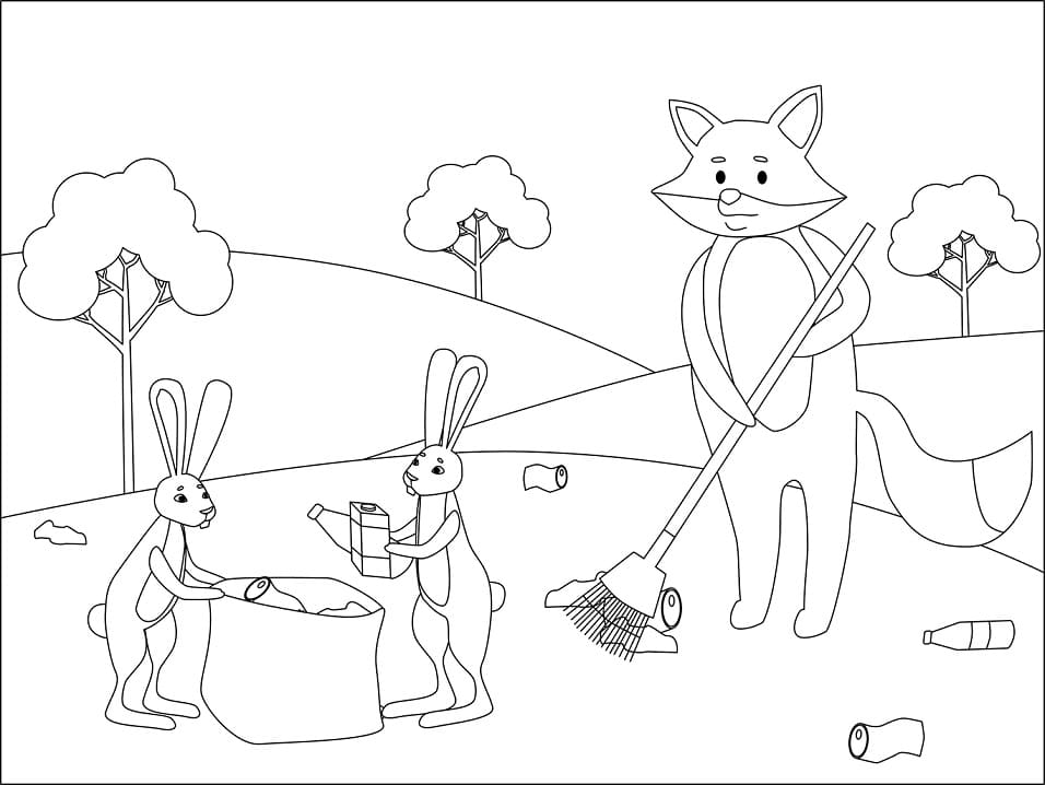 Fox and Rabbits