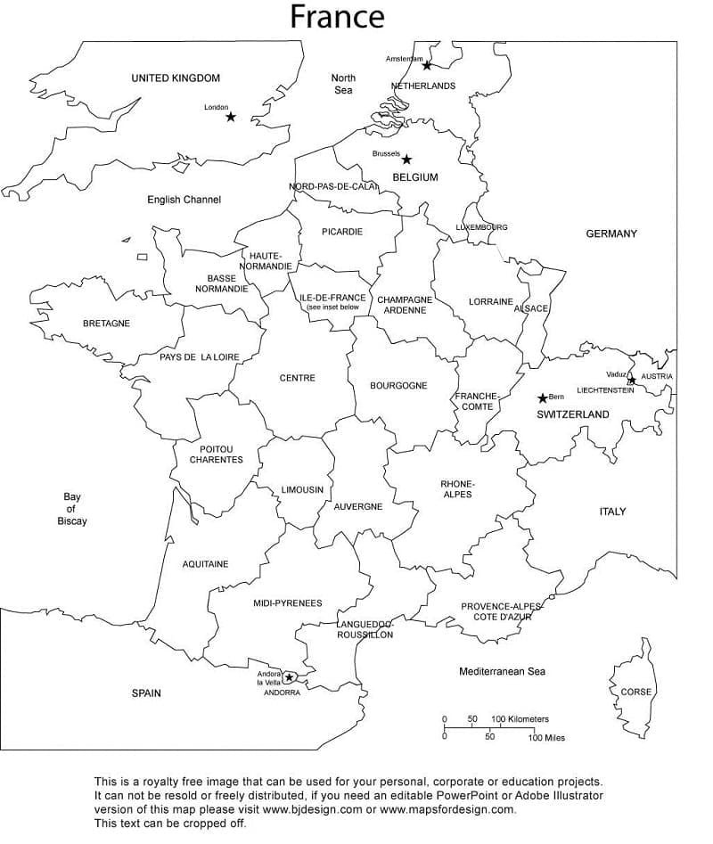 France Map 1