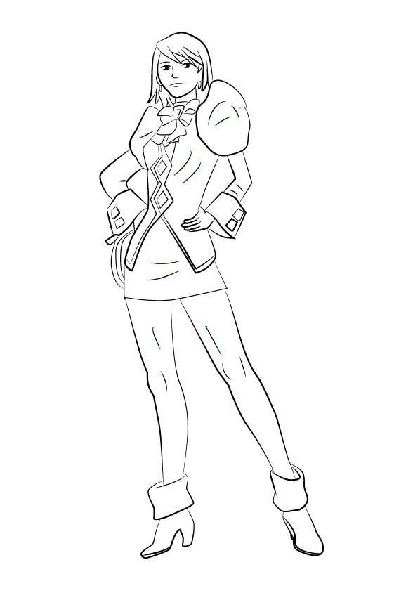 Franziska von Karma from Ace Attorney