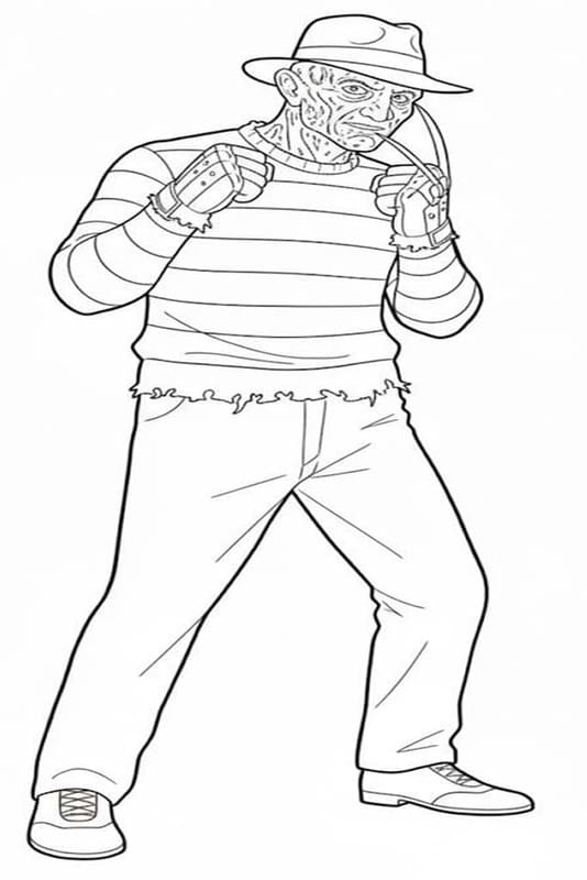 Freddy Krueger Printable