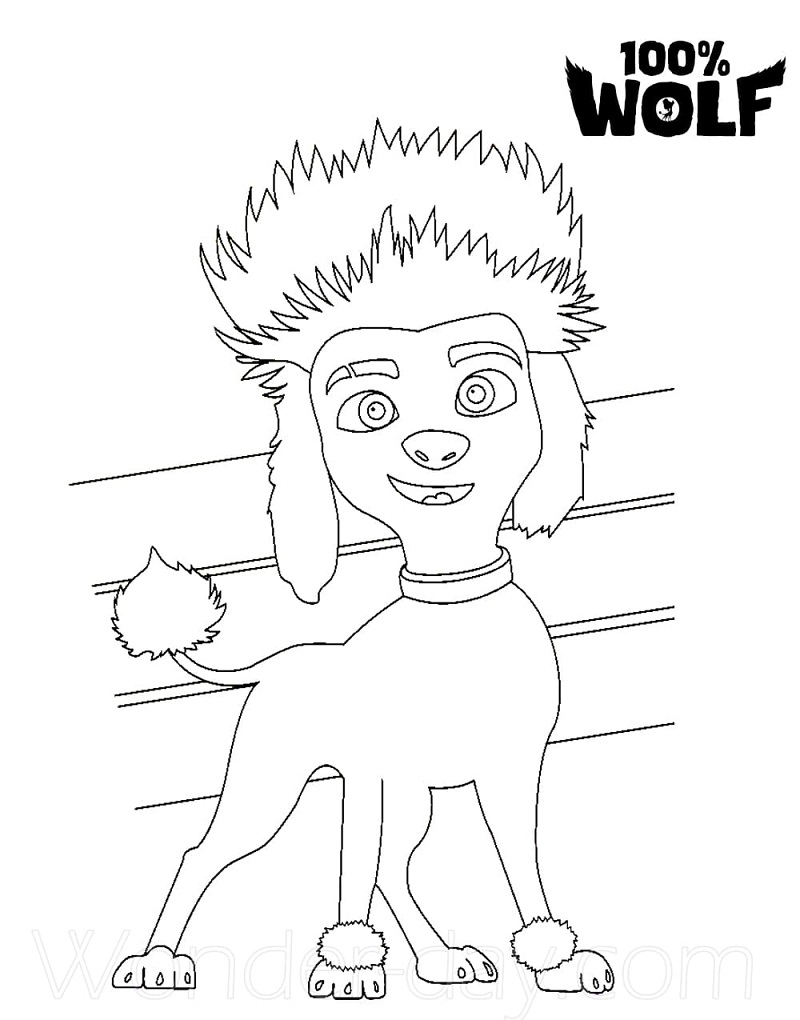 Freddy Lupin from 100% Wolf