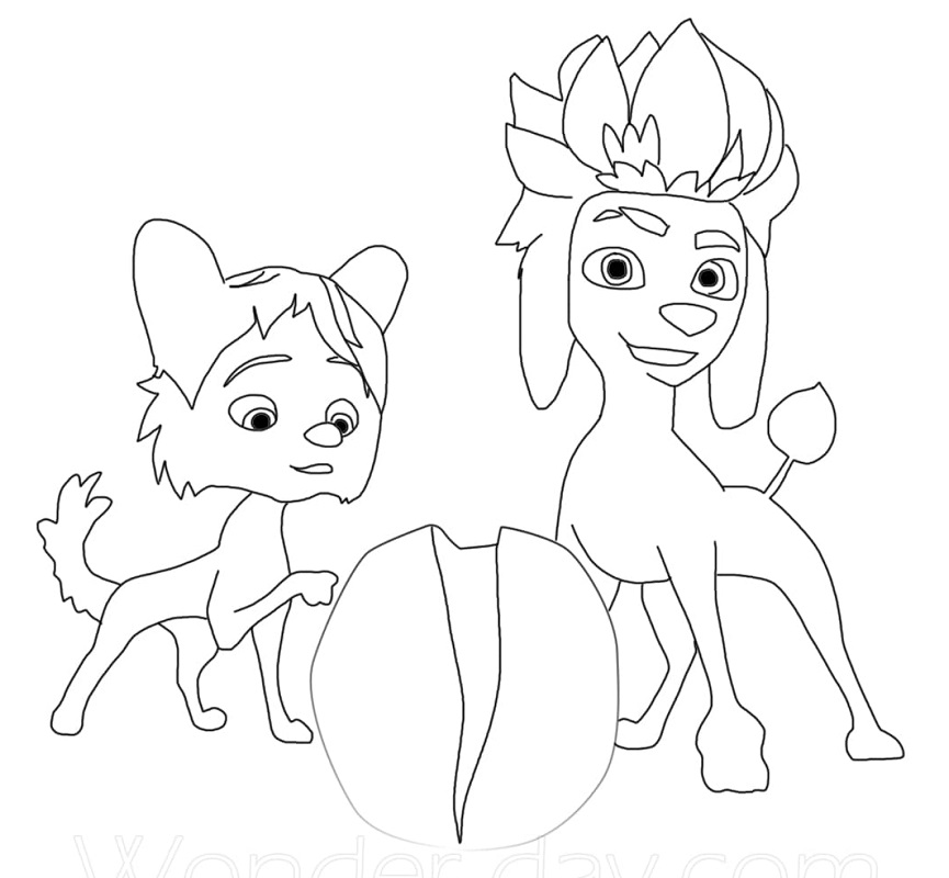 Freddy and Betty Coloring Game Freddy and Betty