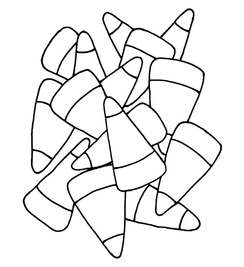 Free Candy Corn Coloring Game Free Candy Corn