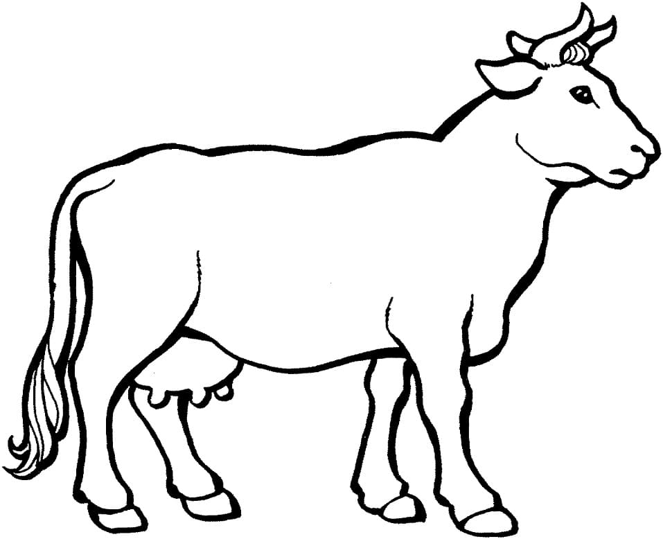 Free Cow Coloring Game Free Cow