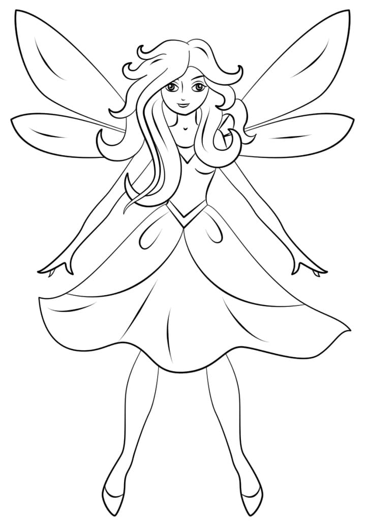 Free Fairy Coloring Game Free Fairy