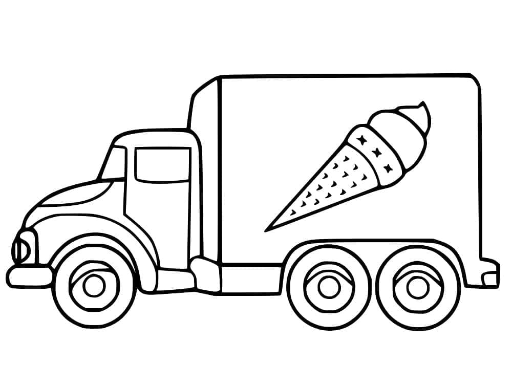 Free Ice Cream Truck Coloring Game Free Ice Cream Truck
