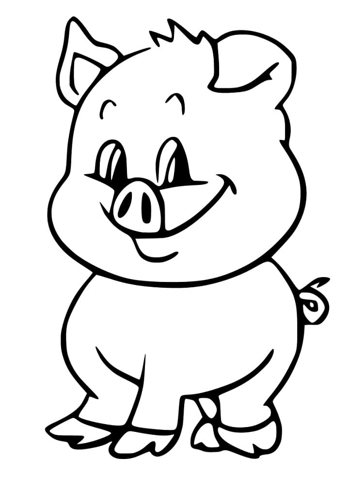 Free Printable Baby Pig
