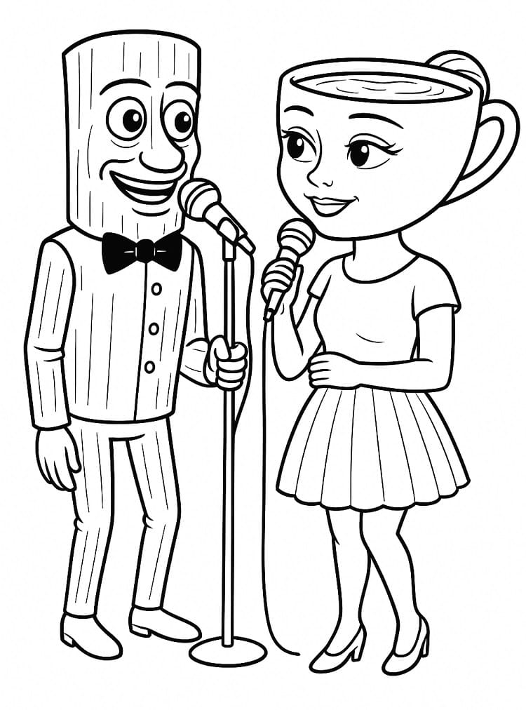 Free Printable Ballerina Cappuccina Coloring Game Free Printable Ballerina Cappuccina