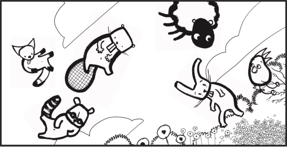 Free Printable Bird Sleeping