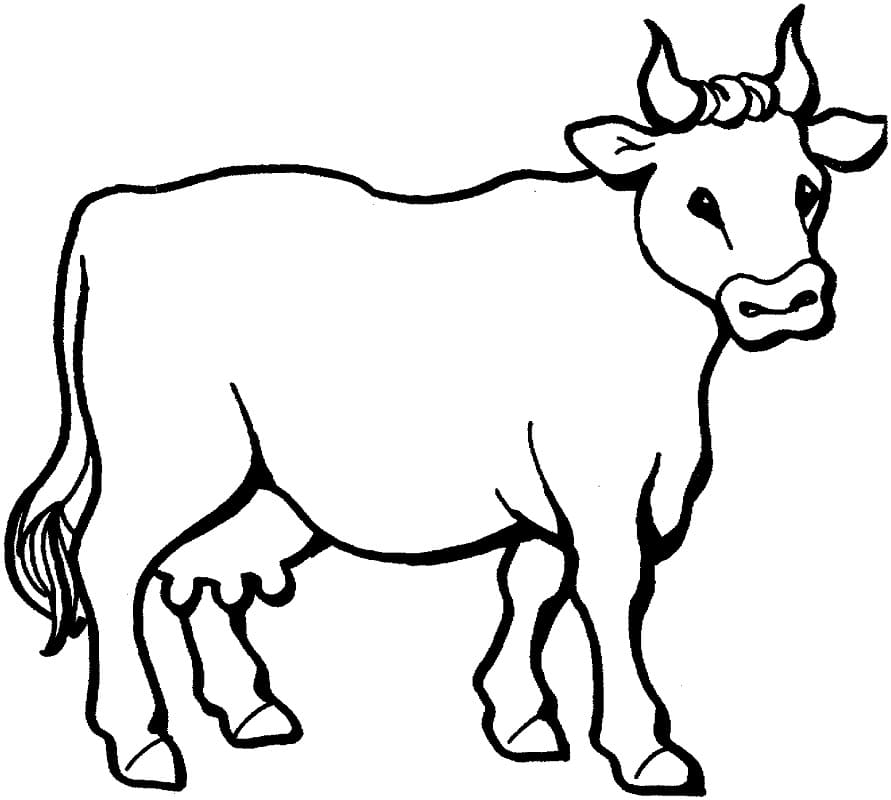 Free Printable Cow Coloring Game Free Printable Cow