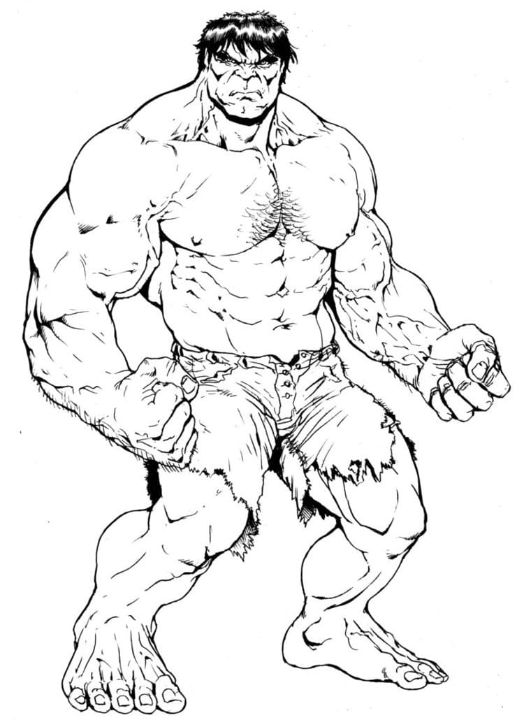 Free Printable Hulk