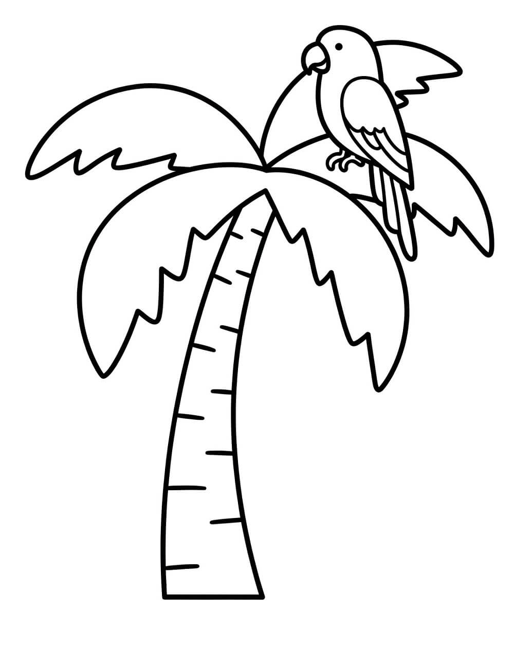 Free Printable Palm Tree