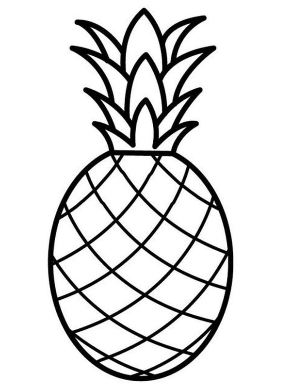 Free Printable Pineapple