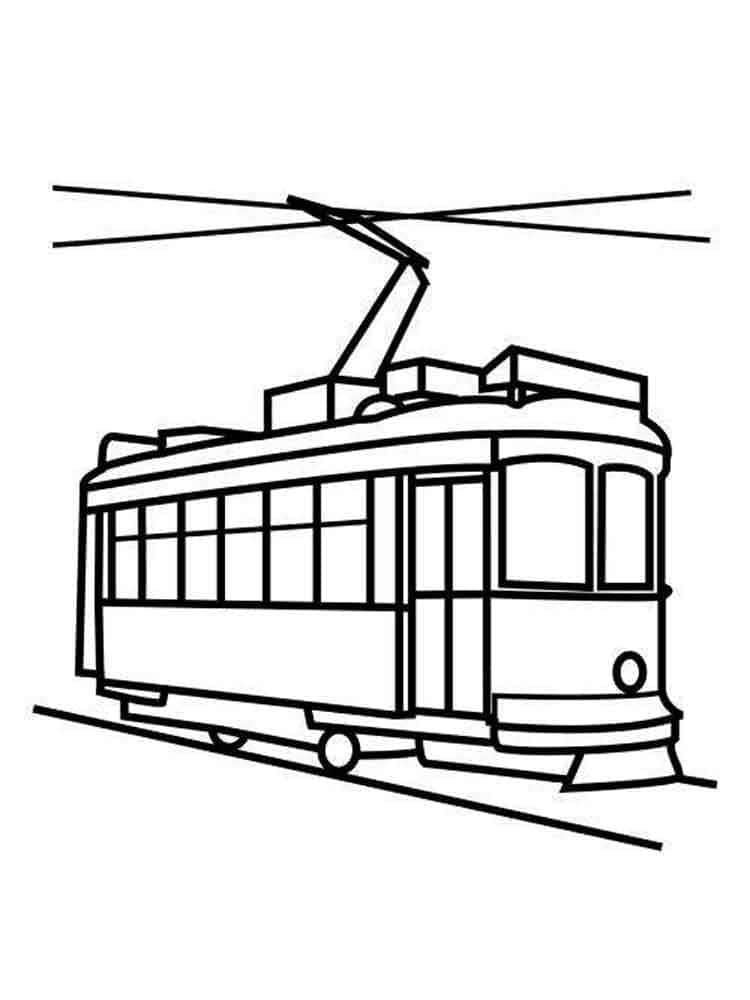 Free Printable Tram