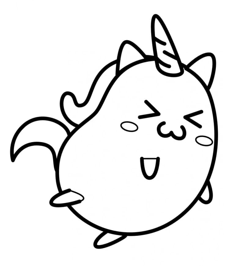 Free Unicorn Cat Coloring Game Free Unicorn Cat