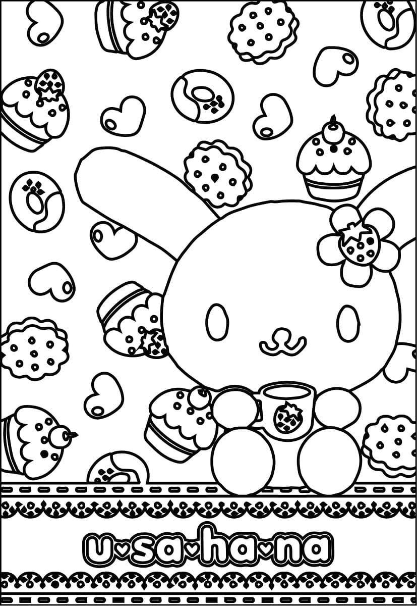 Usahana Coloring Games - ColoringGames.Net