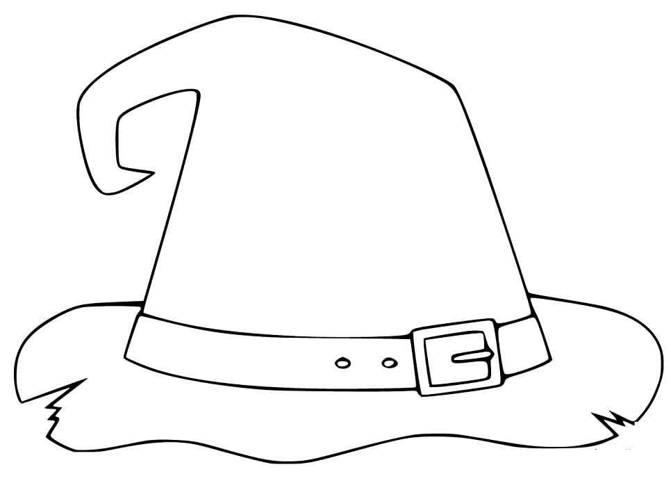 Free Witch Hat Coloring Game Free Witch Hat