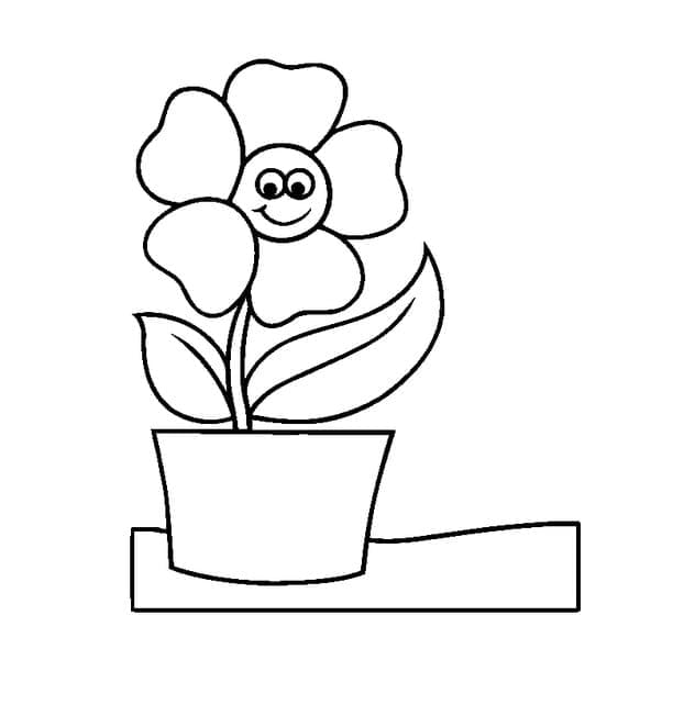 Friendly Flower Pot
