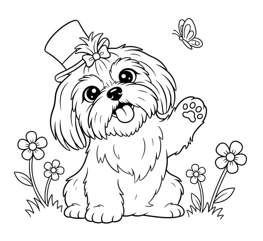 Friendly Shih Tzu