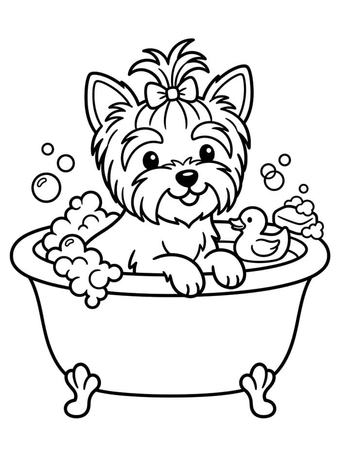 Friendly Yorkie