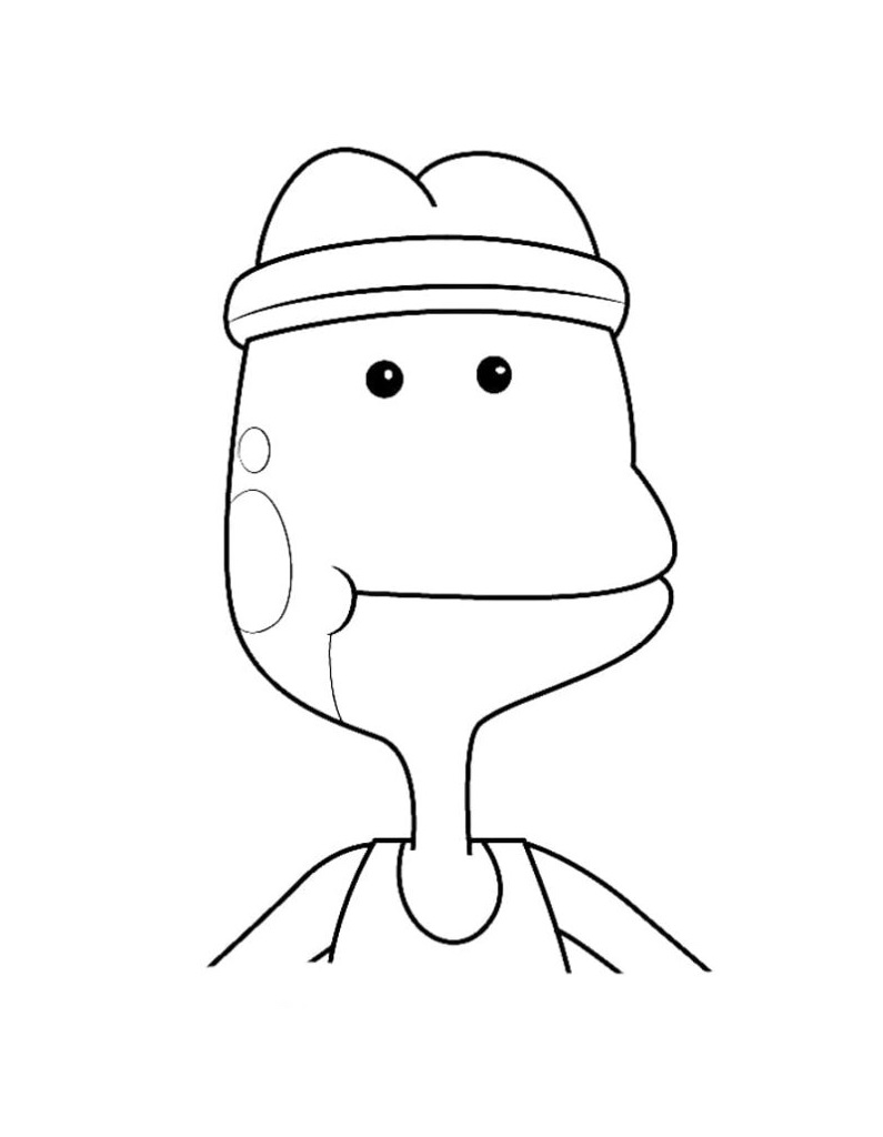 Frog Jordan from Disney Amphibia