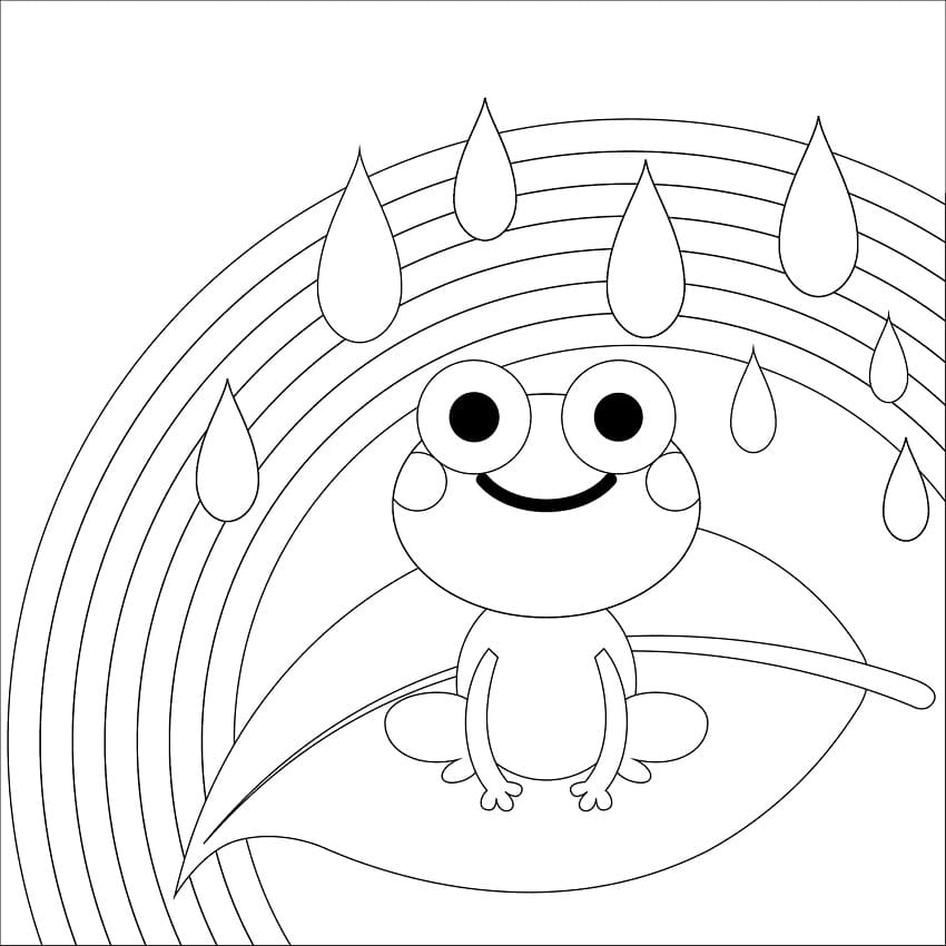 Frog and Rainbow