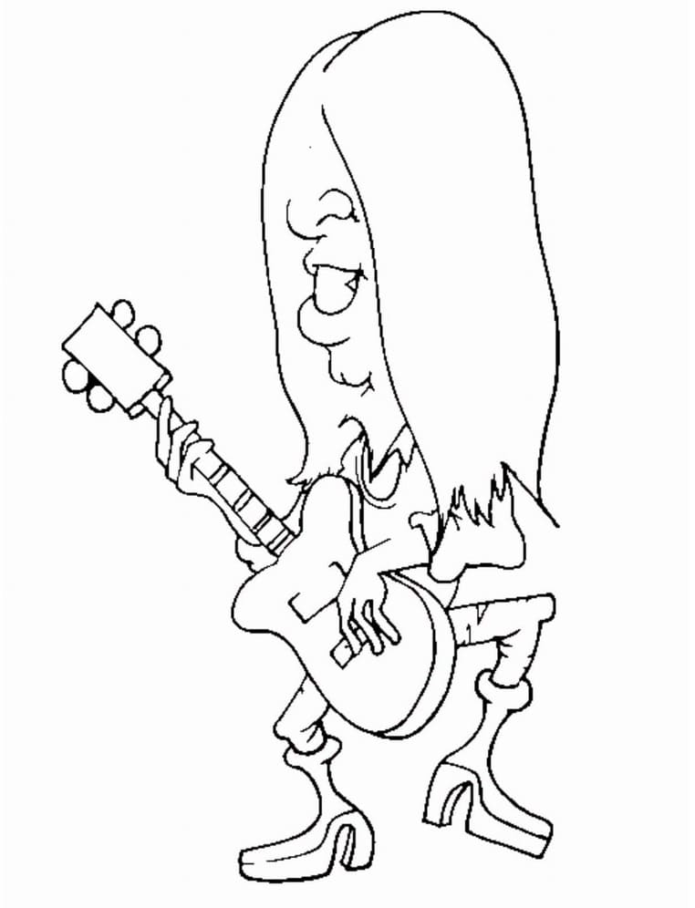 Fun Rockstar Coloring Game Fun Rockstar