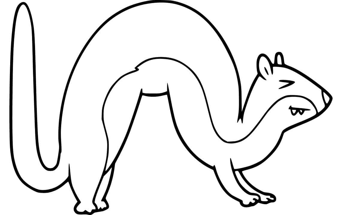 Fun Weasel Coloring Game Fun Weasel