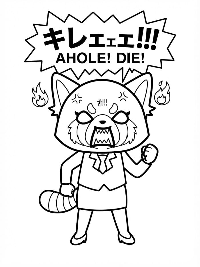 Funny Angry Aggretsuko