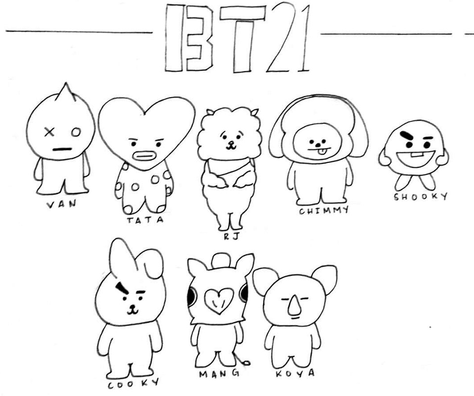 Funny BT21