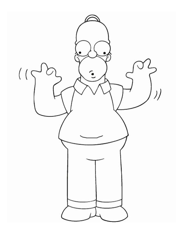 Funny Homer Simpson 1