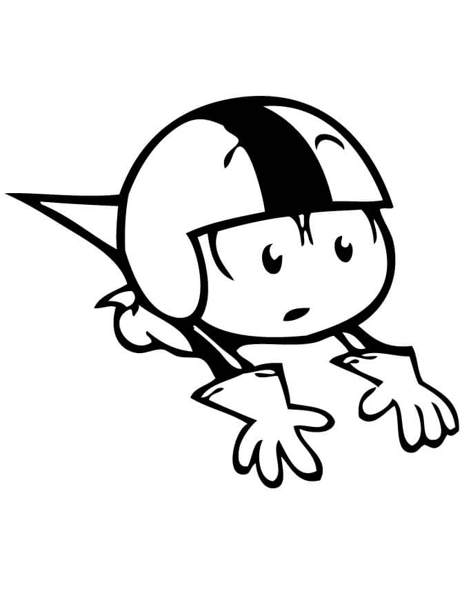 Funny Kick Buttowski 1 Coloring Game Funny Kick Buttowski 1